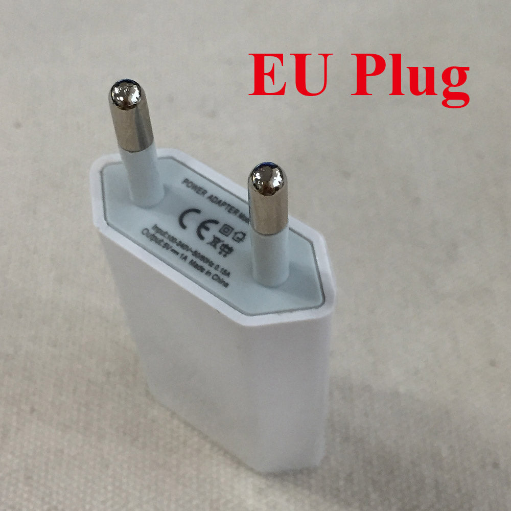 High Quality European EU Plug USB AC Travel Wall Charging Charger Power Adapter For Apple iPhone