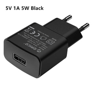 Charger 5V1A5W/5V2A10W  USB Travel Charger Portable Wall Adapter EU Plug Black/White