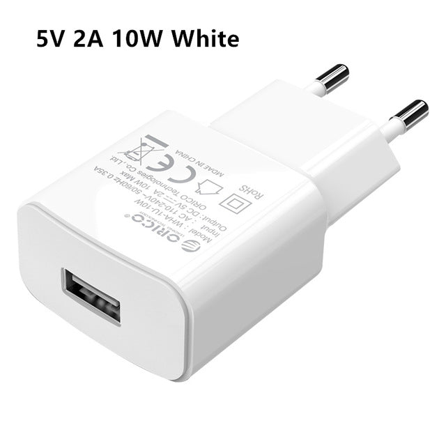 Charger 5V1A5W/5V2A10W  USB Travel Charger Portable Wall Adapter EU Plug Black/White