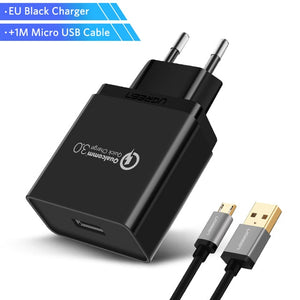 USB Charger 18W Quick Charge 3.0 Mobile Phone Charger all phones Fast Charger Adapter for Huawei Samsung Galaxy S9+ S8+