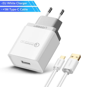 USB Charger 18W Quick Charge 3.0 Mobile Phone Charger all phones Fast Charger Adapter for Huawei Samsung Galaxy S9+ S8+